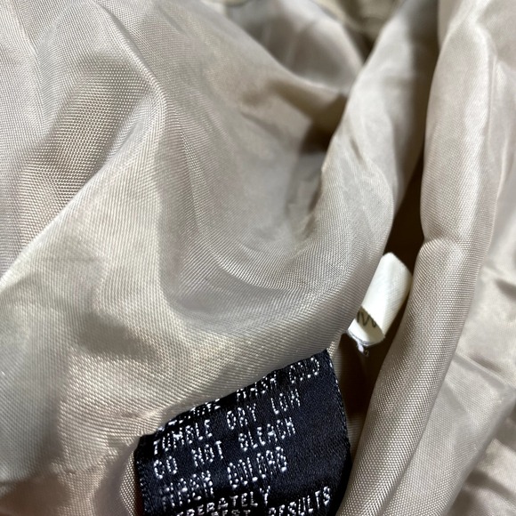 VINTAGE Baracuta Bomber Jacket Mens XL Khaki Silk Lined Full Zip Harrington * - Picture 15 of 16